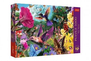 Obrázek z Puzzle Trefl Zahrada kolibříků 1000 dílků 